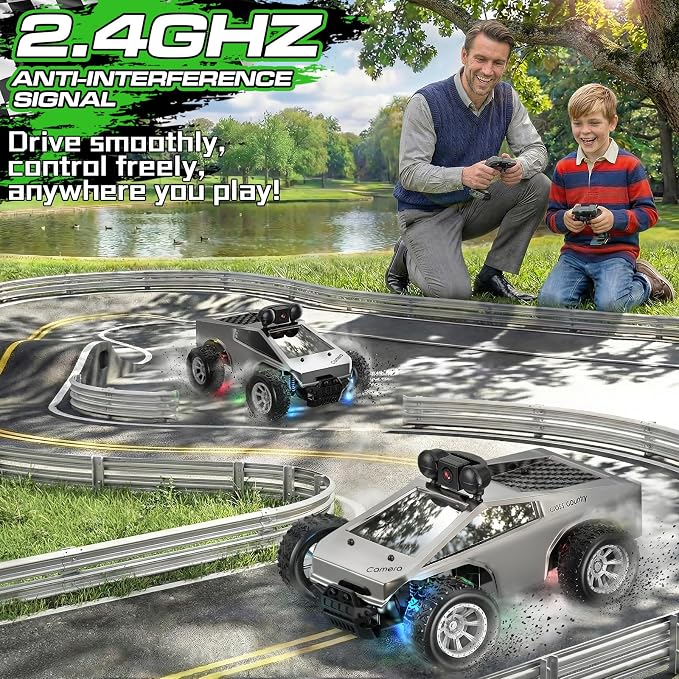 RC Cars with Camera Remote Control Truck with 720P HD FPV Camera, All-Terrain - Image 6