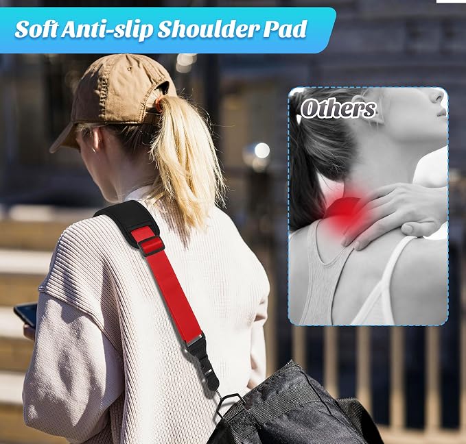 Padded iPad Binocular Camera Shoulder Strap, Nylon Neck Lanyard Strap - Image 7