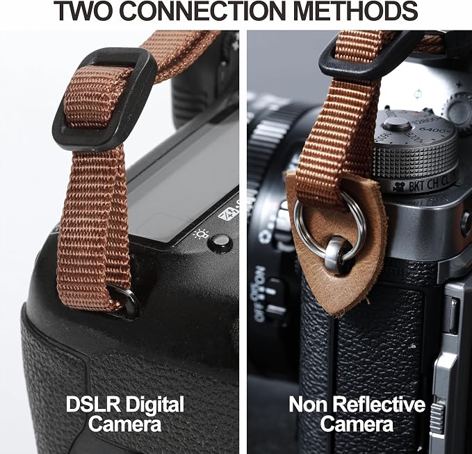 Padwa Lifestyle Brown Floral Camera Strap - Image 6