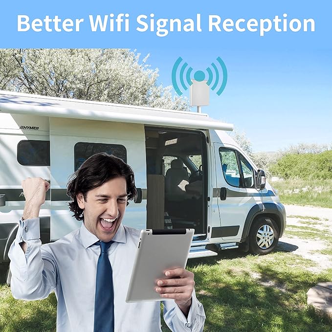 Outdoor 15dBi Dual Band WiFi 2.4GHz 5GHz 5.8GHz Long-Range Directional Panel - Image 6