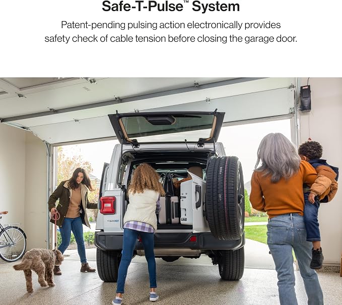 Genie B6172H Wall Mount Smart Garage Door Opener, DC Motor Lifts up to 14ft - Image 13