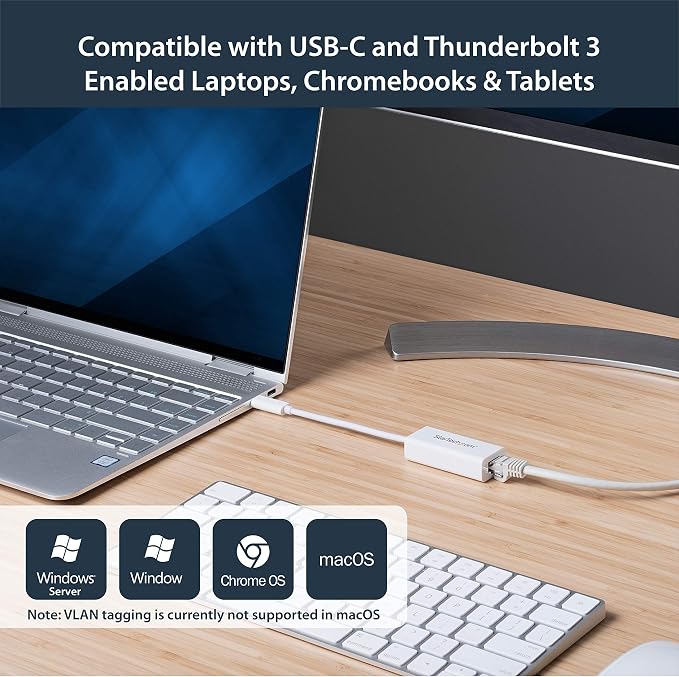 StarTech.com USB-C to Gigabit Ethernet Adapter - Image 3