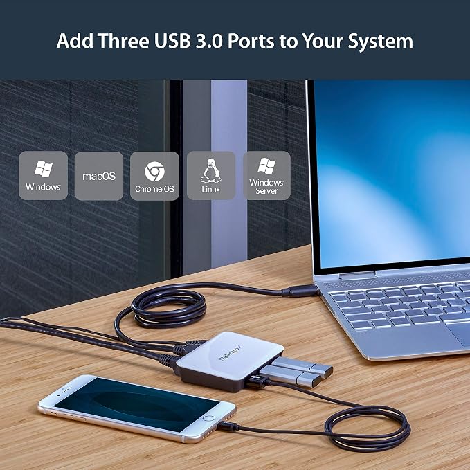 StarTech.com USB 3.0 to Gigabit Ethernet NIC Network Adapter - Image 5