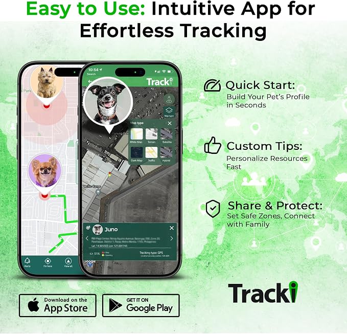 Tracki Dog Tracker, Subscription Required, Cancel Anytime – Keep Your Dog Safer - Image 7