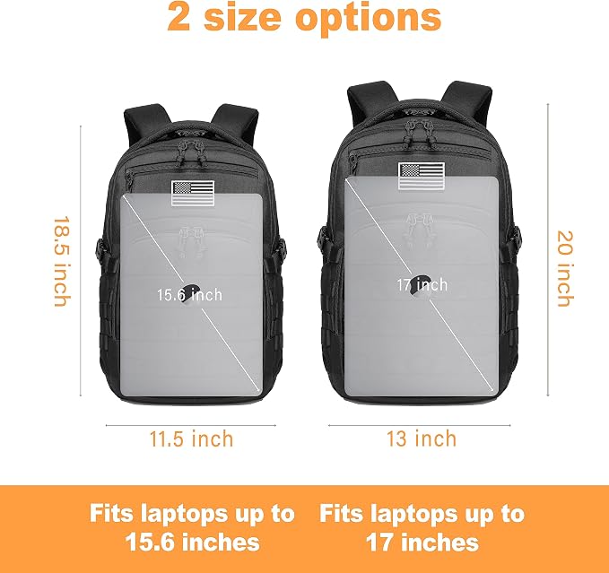 Wotony Military tactical backpack, backpack - Image 5