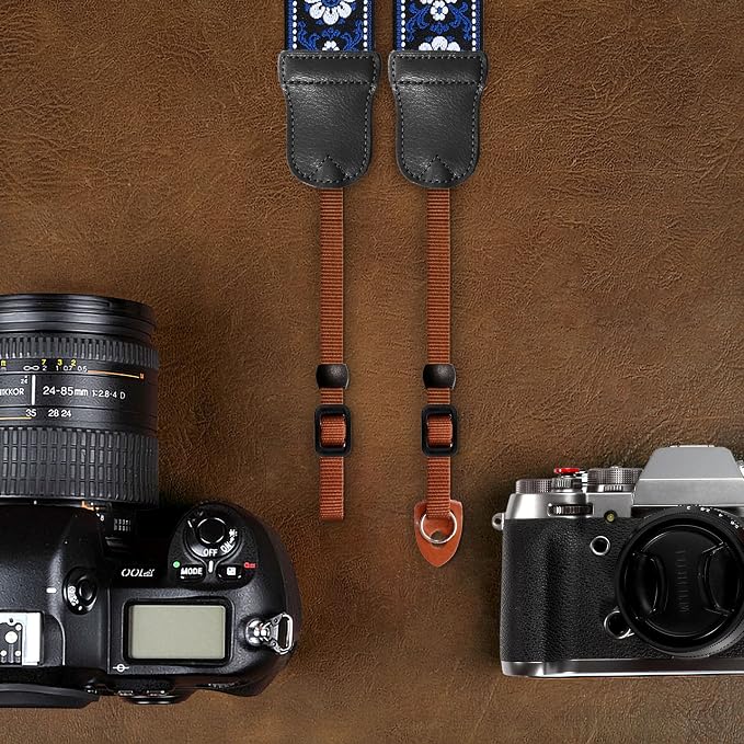 Padwa Lifestyle Blue Flower Camera Strap - Image 6