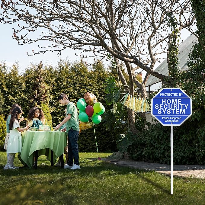 Protected By Home Security System Signs - Image 7