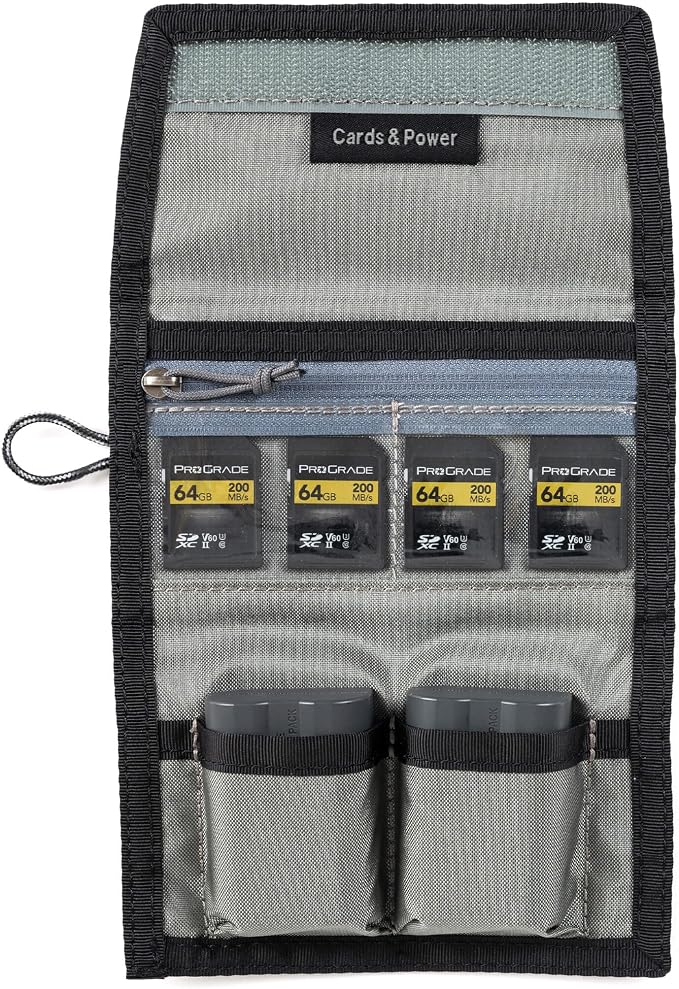 Think Tank Memory Card and Battery Wallet, Holds 2 CF or 4 SD Memory Cards - Image 4