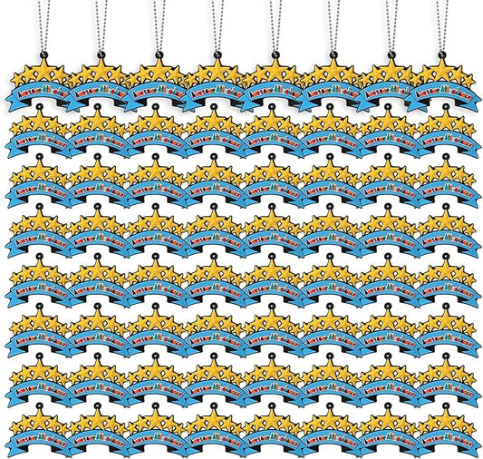 300 Pcs Awesome Attendance Silicone Tags by Solsew
