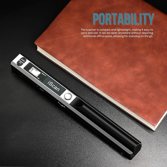 Portable Document Scanner, Receipt Scanners - Image 2