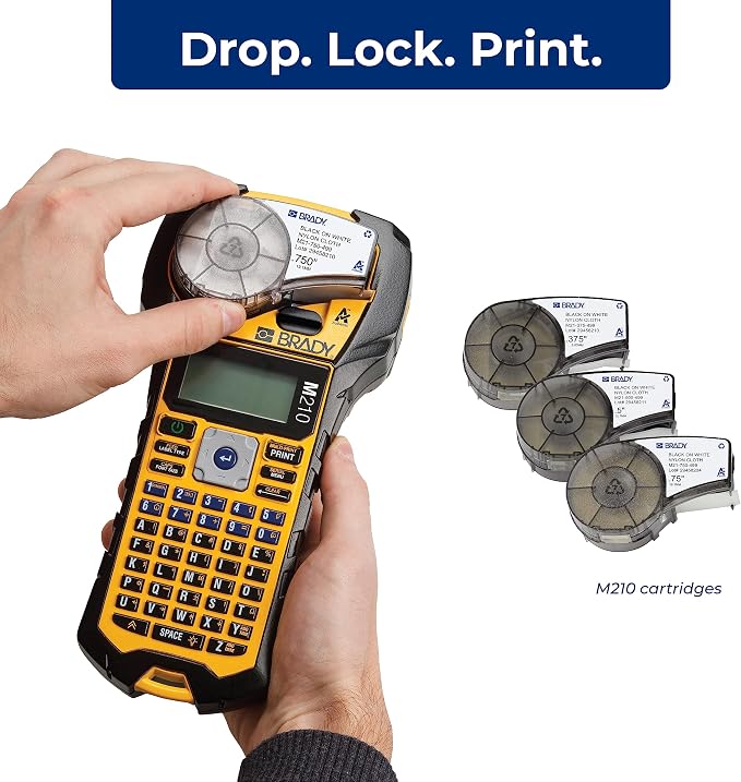 Brady M210 Portable Label Printer Kit - Image 3