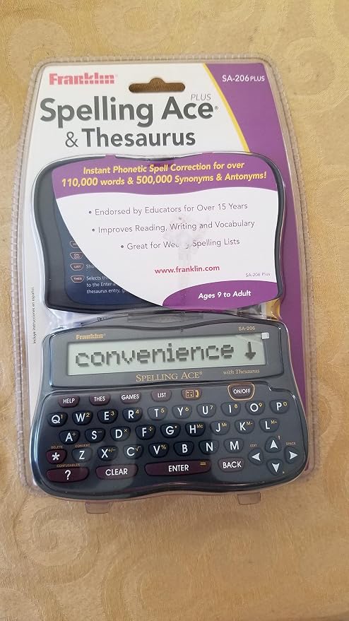 Franklin SA-206 Spelling Ace by Gadgets+World