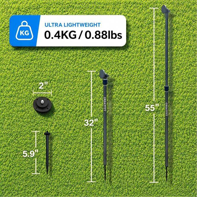 Carbon Fiber Monopod Golf Swing Recorder - Image 7