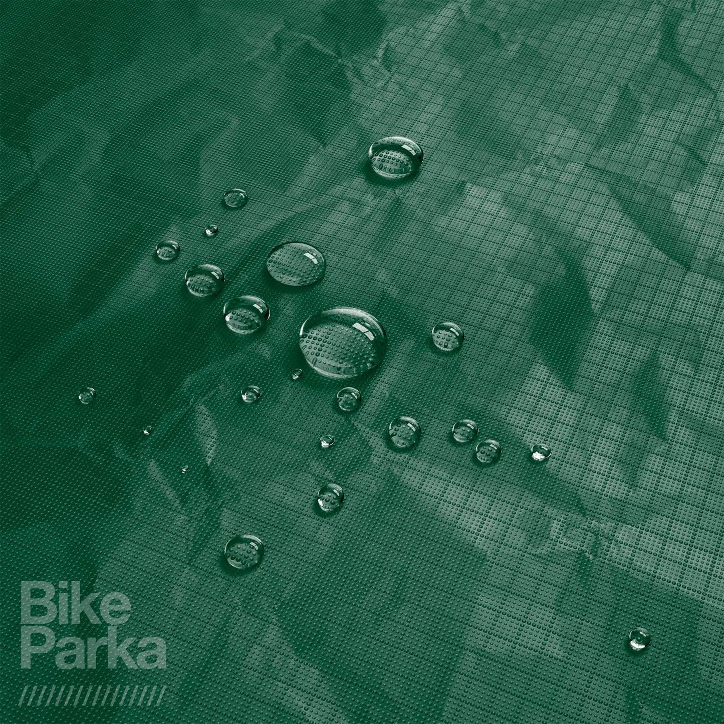 Urban Bike Cover - Waterproof & Durable with Lock-Through Panels, RipStop fabric, Adjustable for Any Bike, Attachable Stuff Sac - Ideal for Bikes in Daily Use (Forest Green)