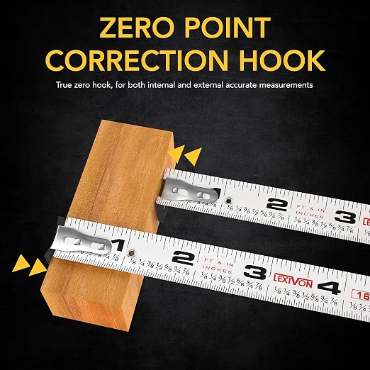 LEXIVON 2 in 1 Digital Laser Tape Measure | 130ft/40m Laser Distance Meter - Image 7