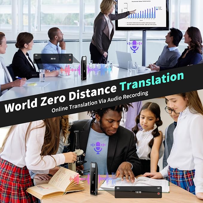 Scan Pen Translator for 142 Languages, Instant 2-Way Voice & Text Translation - Image 4