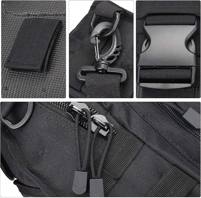 G4Free Outdoor Tactical Sling Bag Backpack, Military Sport Bag Pack Shoulder - Image 4
