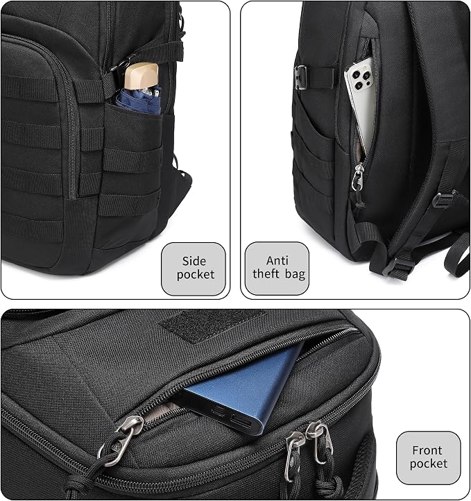 Wotony Military tactical backpack, backpack - Image 9