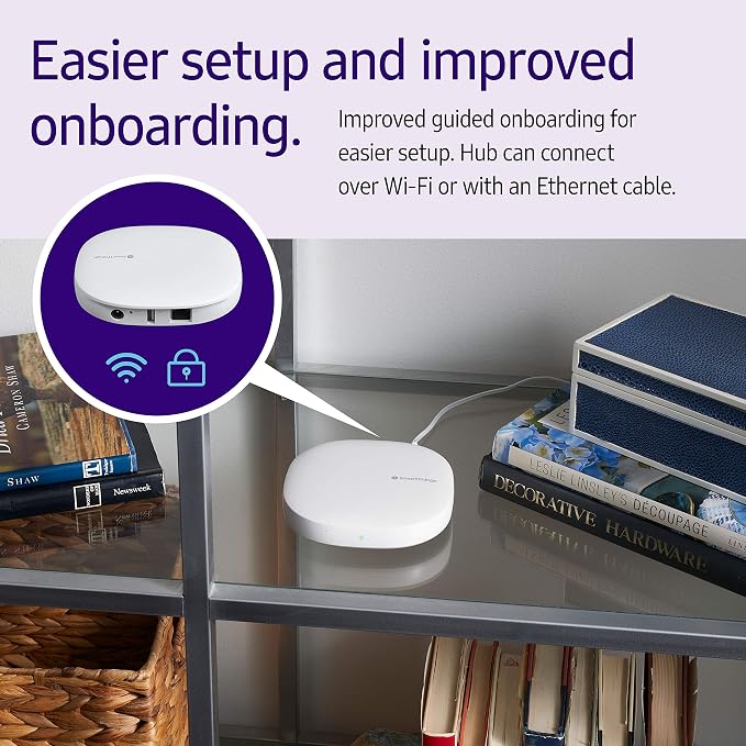 SmartThings Hub 3rd Generation Smart Home Automation Hub Home Monitoring Smart - Image 6