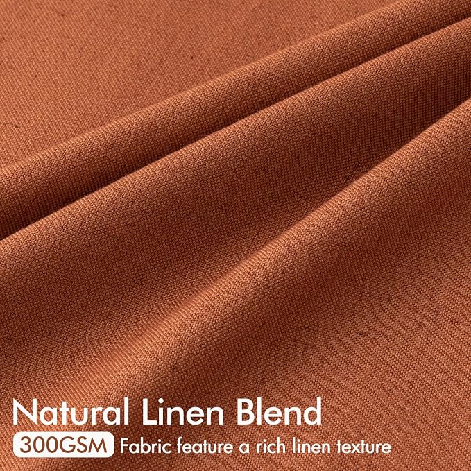 Memory Trained Pinch Pleated Curtains 102 Inches Long, Viral Linen Pinch Pleat - Image 7