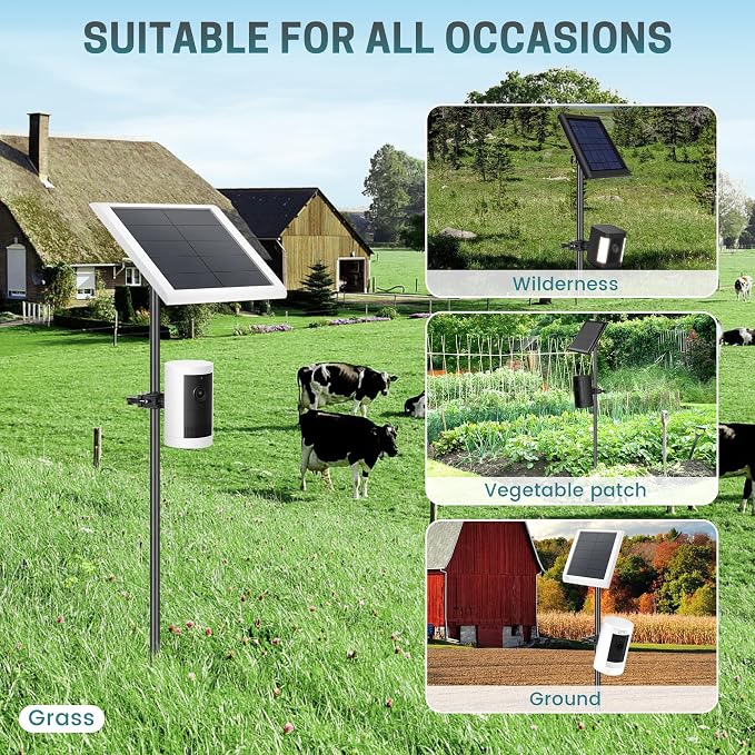 Camera Mount, 2-in-1 Pole Ground Stake Mount Stand - Image 7