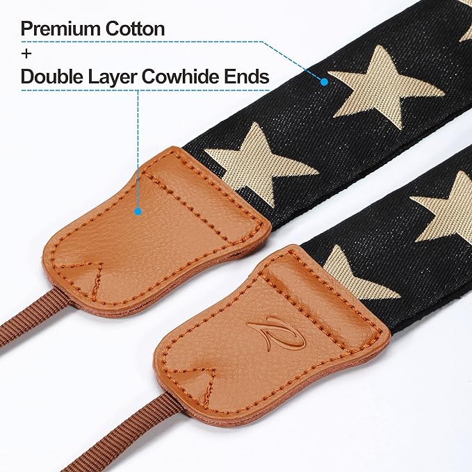 Padwa Lifestyle Pentagram Embroidered Camera Strap - Image 2