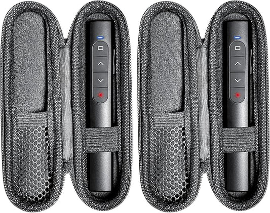 Wireless Presenter Remote with Case, Presentation Clicker with Hyperlink & by UBUYONE%C2%AE