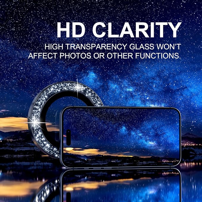 Choiche Compatible for iPhone 17 Pro/iPhone 17 Pro Max Camera Lens Protector - Image 6