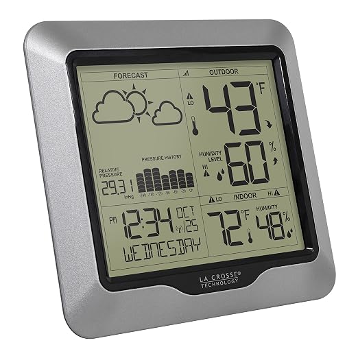 La Crosse Technology Wireless Digital Thermometer and Forecast Station Bundle - Image 7