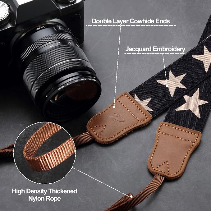 Padwa Lifestyle Pentagram Camera Strap - Image 3