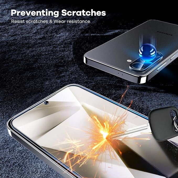 AACL 3-Pack for Samsung Galaxy S24 Plus Screen Protector Tempered Glass - Image 4
