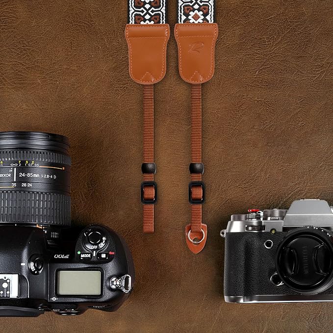 Padwa Lifestyle Brown Flower Camera Strap - Image 7