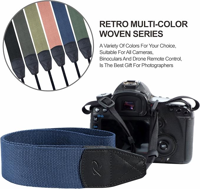 Padwa Lifestyle Blue Camera Strap - Image 5