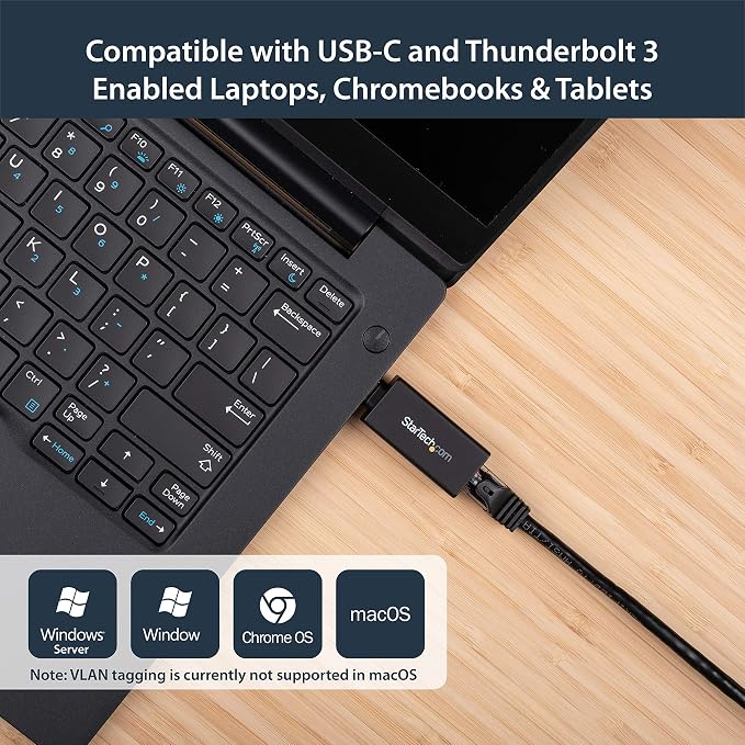 StarTech.com USB C to Gigabit Ethernet Adapter - Image 3