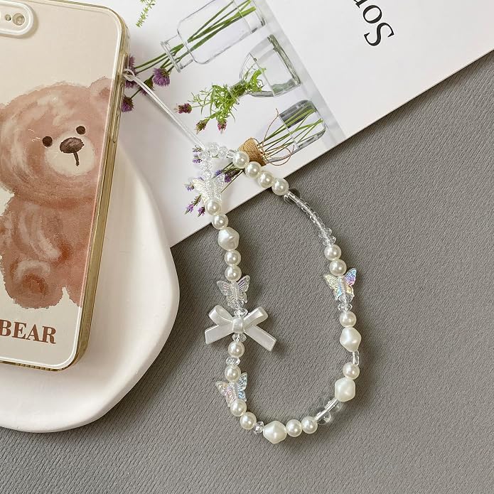 Phone Charm Strap Cute Phone Lanyard Wrist Strap Bracelet Accessories - Image 4