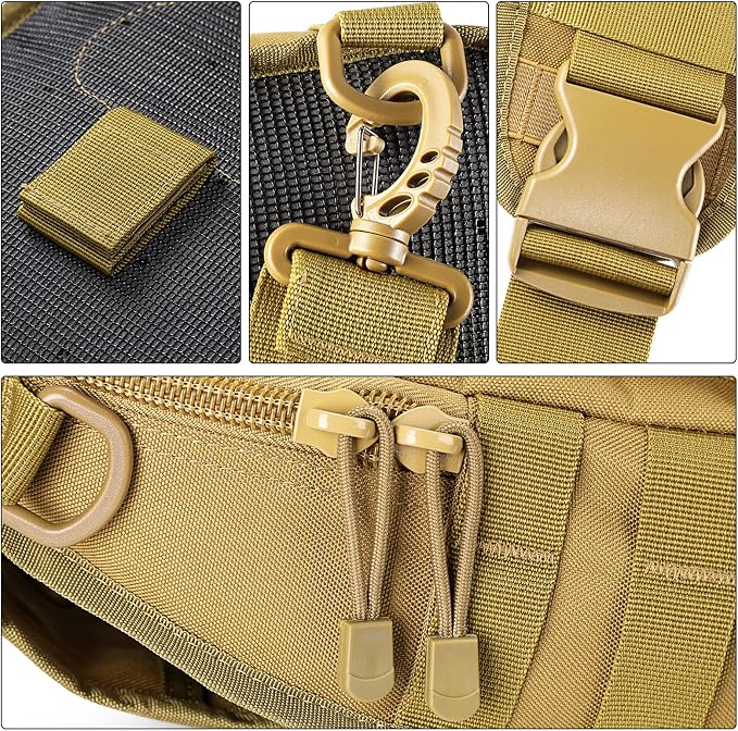 G4Free Outdoor Tactical Bag Backpack, Military Sport Bag Pack Sling Shoulder - Image 5