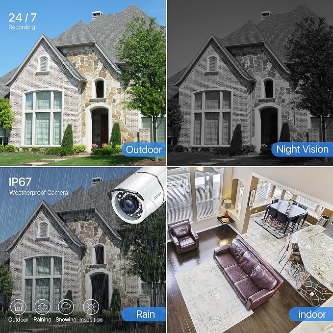 ZOSI H.265+ 1080p 16 Channel Security Camera System - Image 5
