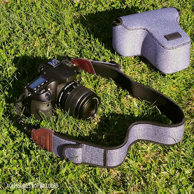 USA Gear TrueSHOT Camera Strap Neoprene Camera Straps - Image 2