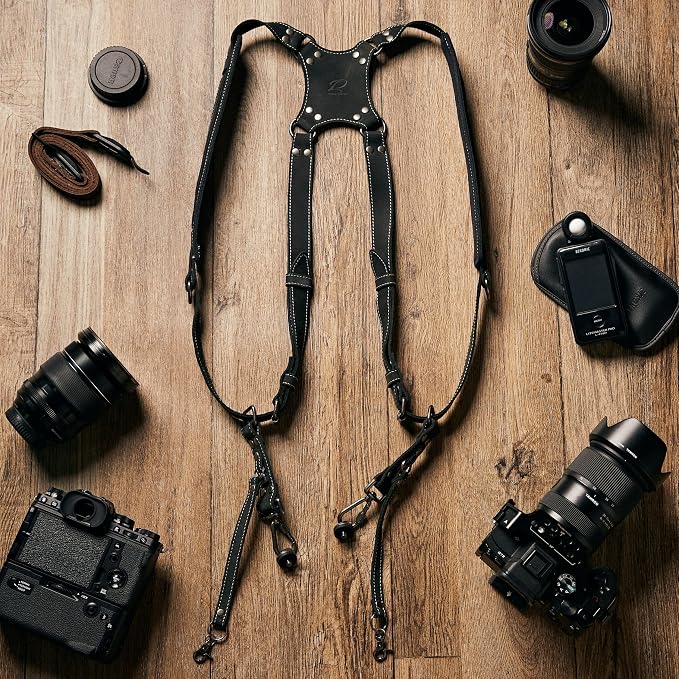 Padwa Lifestyle Dark Brown Dual Camera Harness - Image 8