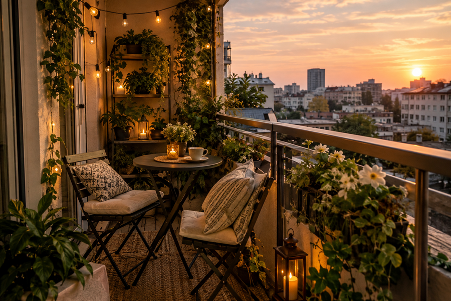 Balcony lifestyle