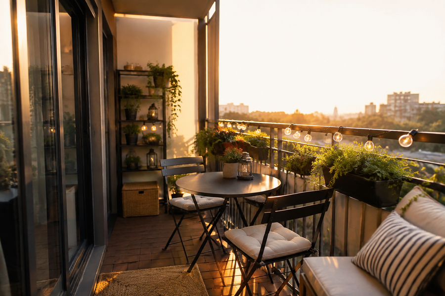 Balcony lifestyle